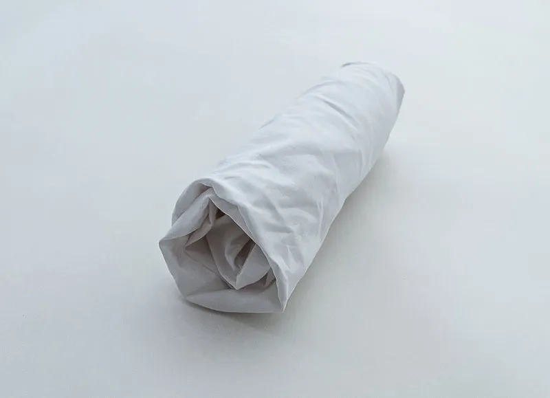 White Crib Fitted Sheet