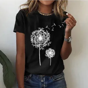 Women's Casual Graphic T-shirt | Short Sleeve