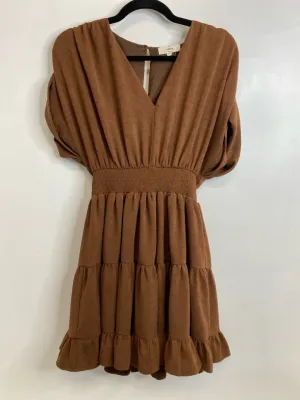 Womens Size Sm Misses Brown entro Dress