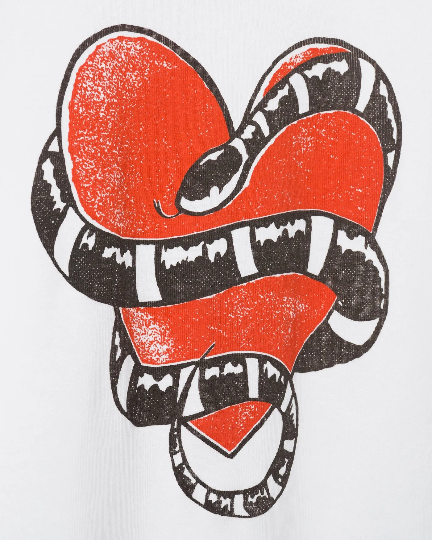 Women's Snake Heart Baby Tee
