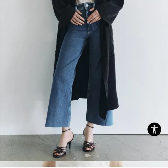 Zara Marine Straight Jeans