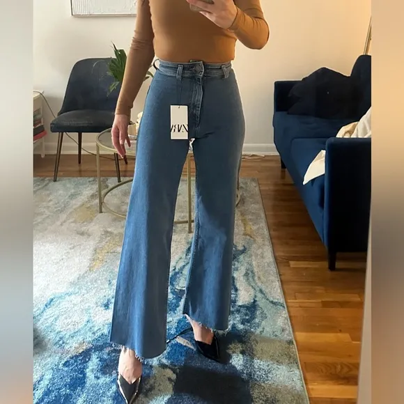 Zara Marine Straight Jeans
