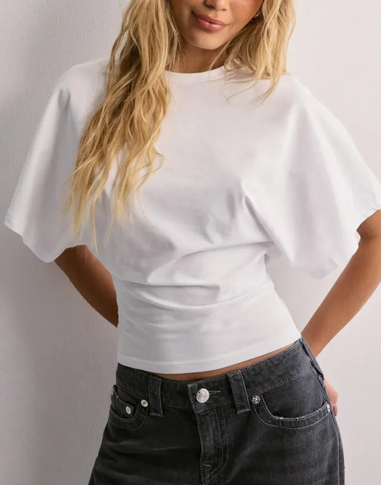ZARALINA | T-SHIRT WITH LOOSE SLEEVES