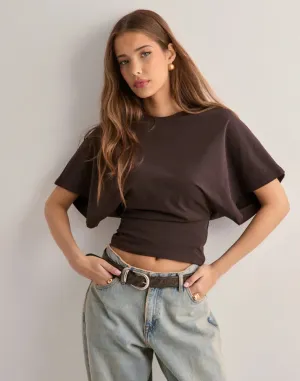 ZARALINA | T-SHIRT WITH LOOSE SLEEVES